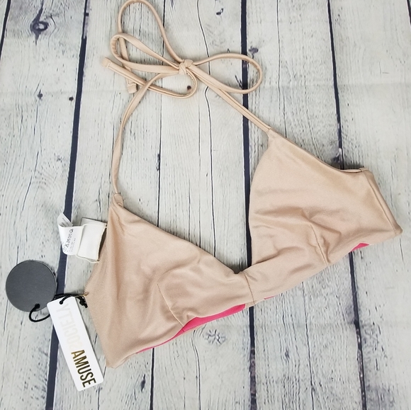 AMUSE SOCIETY | Elissa reversible bikini top - Picture 2 of 10